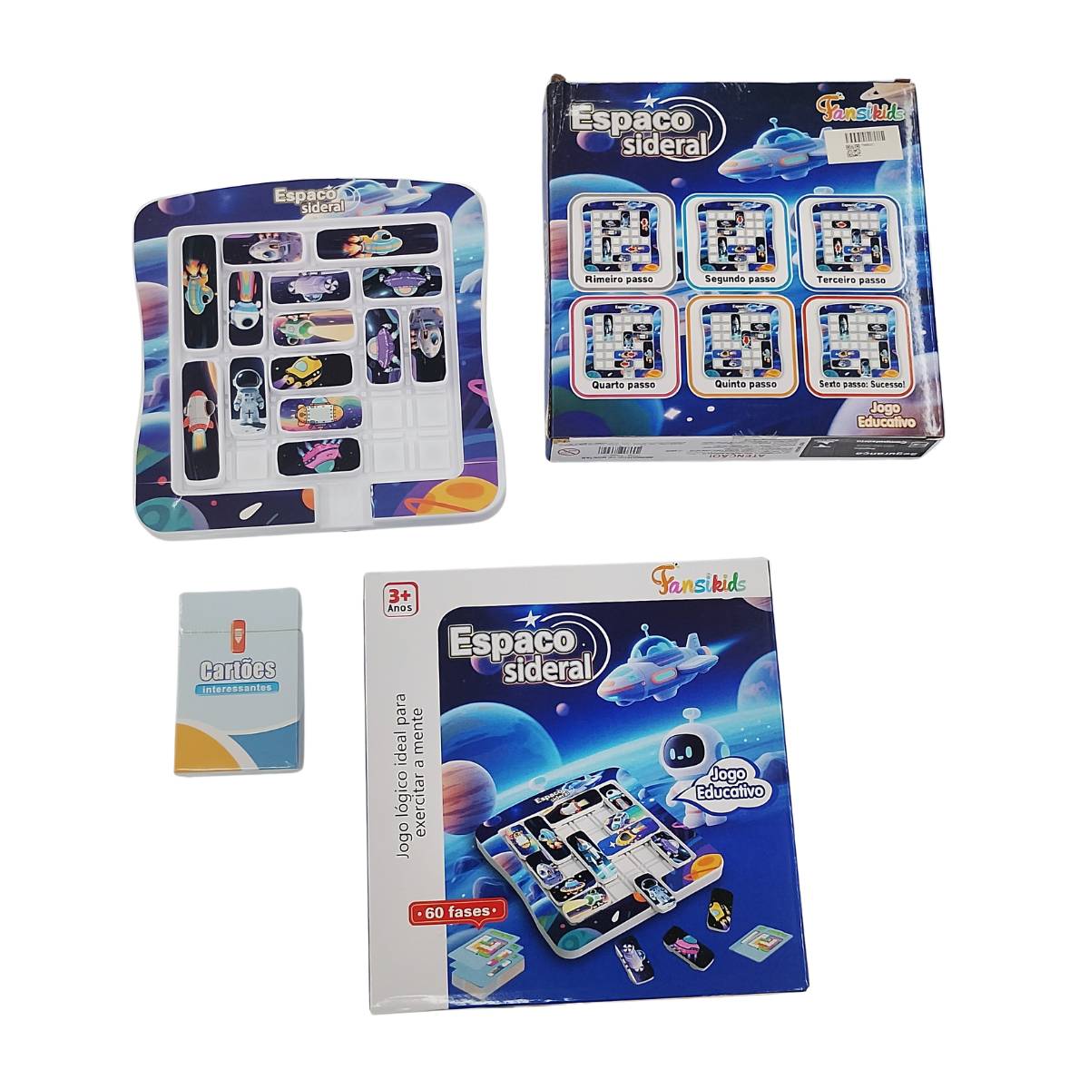 Jogo De Tabuleiro Raciocínio Lógico Espaço Sideral - TW881C