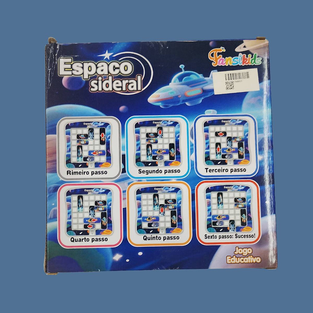 Jogo De Tabuleiro Raciocínio Lógico Espaço Sideral - TW881C