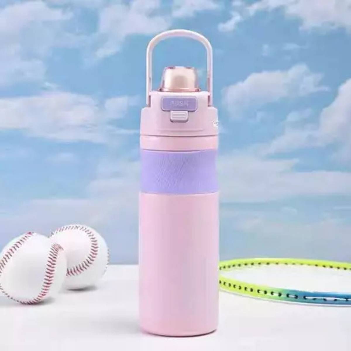 Garrafa Térmica Academia de Inox 580ml Colorida - IOD00027