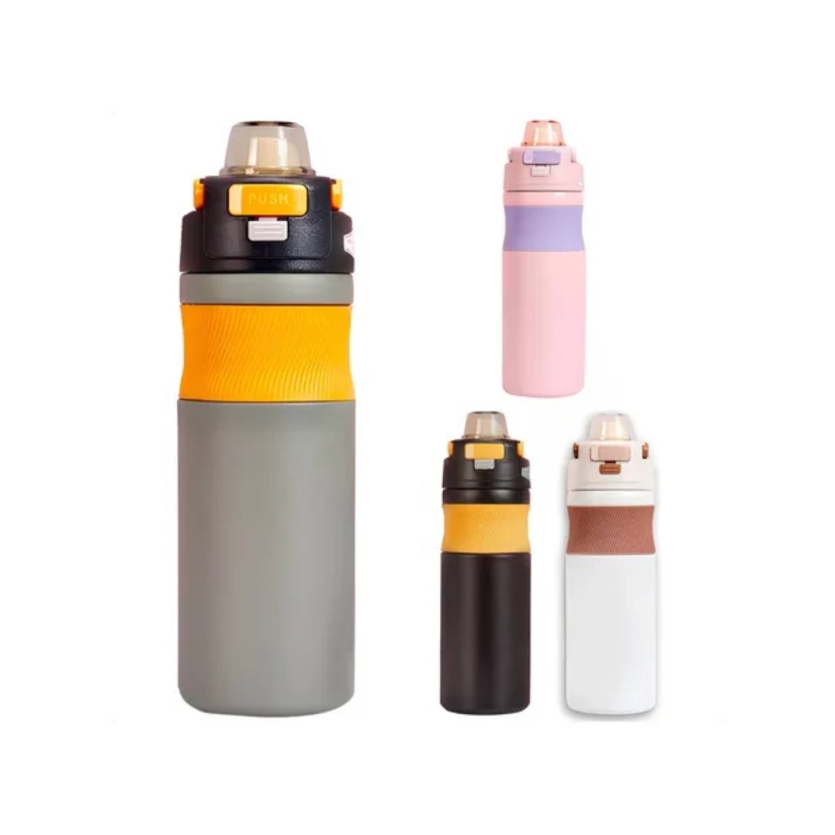 Garrafa Térmica Academia de Inox 580ml Colorida - IOD00027