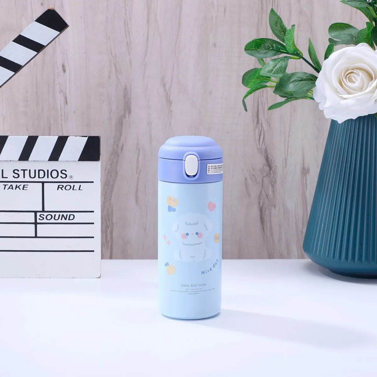 Garrafa Térmica Escolar 380ml Bichinhos  - CGT4033