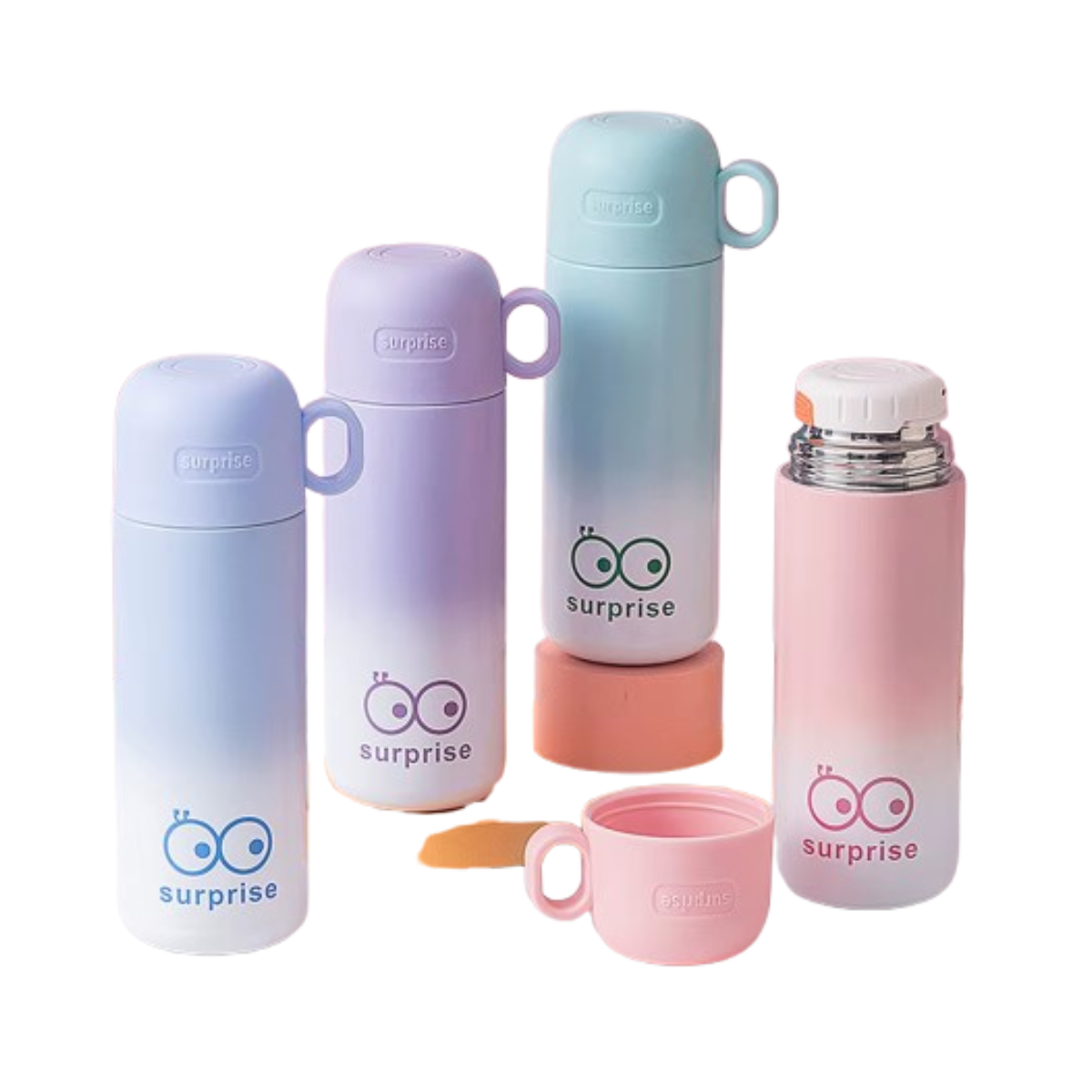 Garrafa Térmica Feminina Aço Inoxidável 450ml - IOD00026