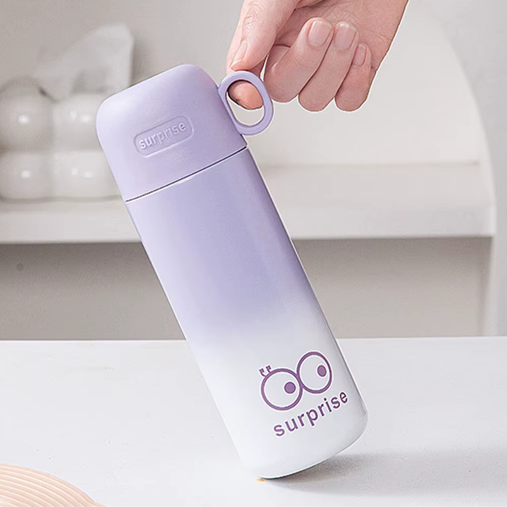 Garrafa Térmica Feminina Aço Inoxidável 450ml - IOD00026