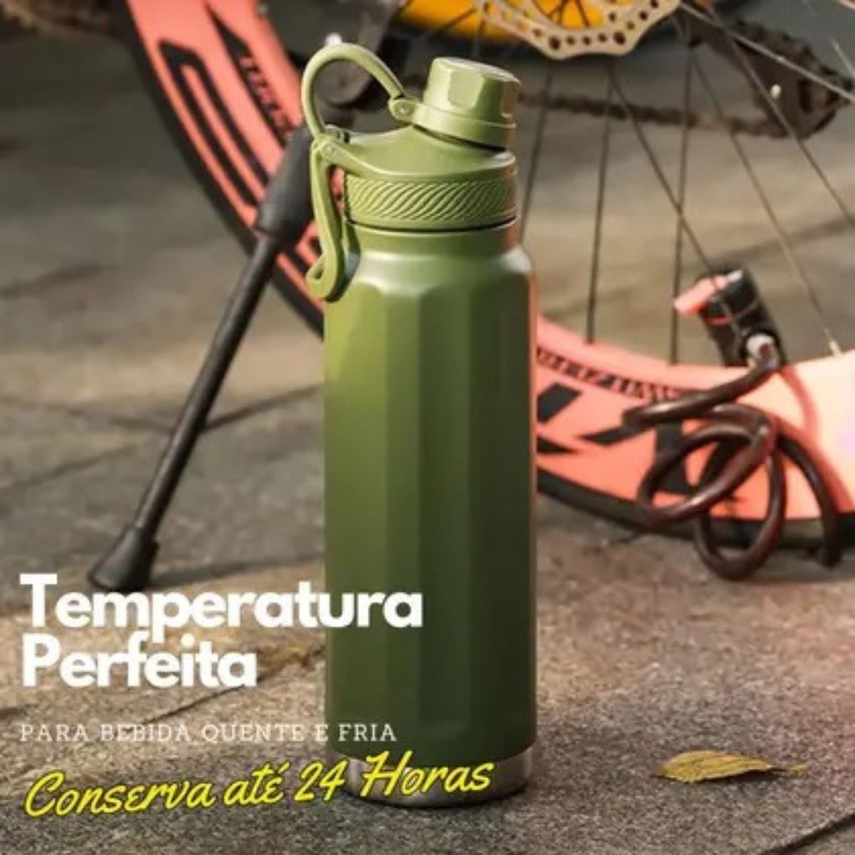 Garrafa Térmica Inox Para Academia 750ml com Vedação -  CGT2210