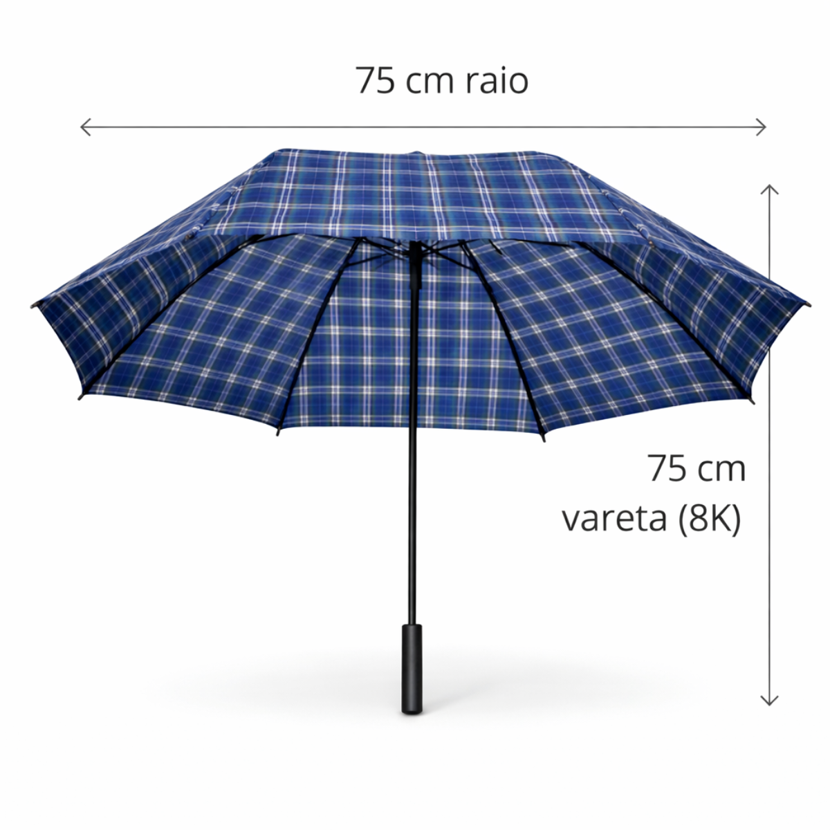 Guarda-Chuva Resistente 75/8K - 6316-15