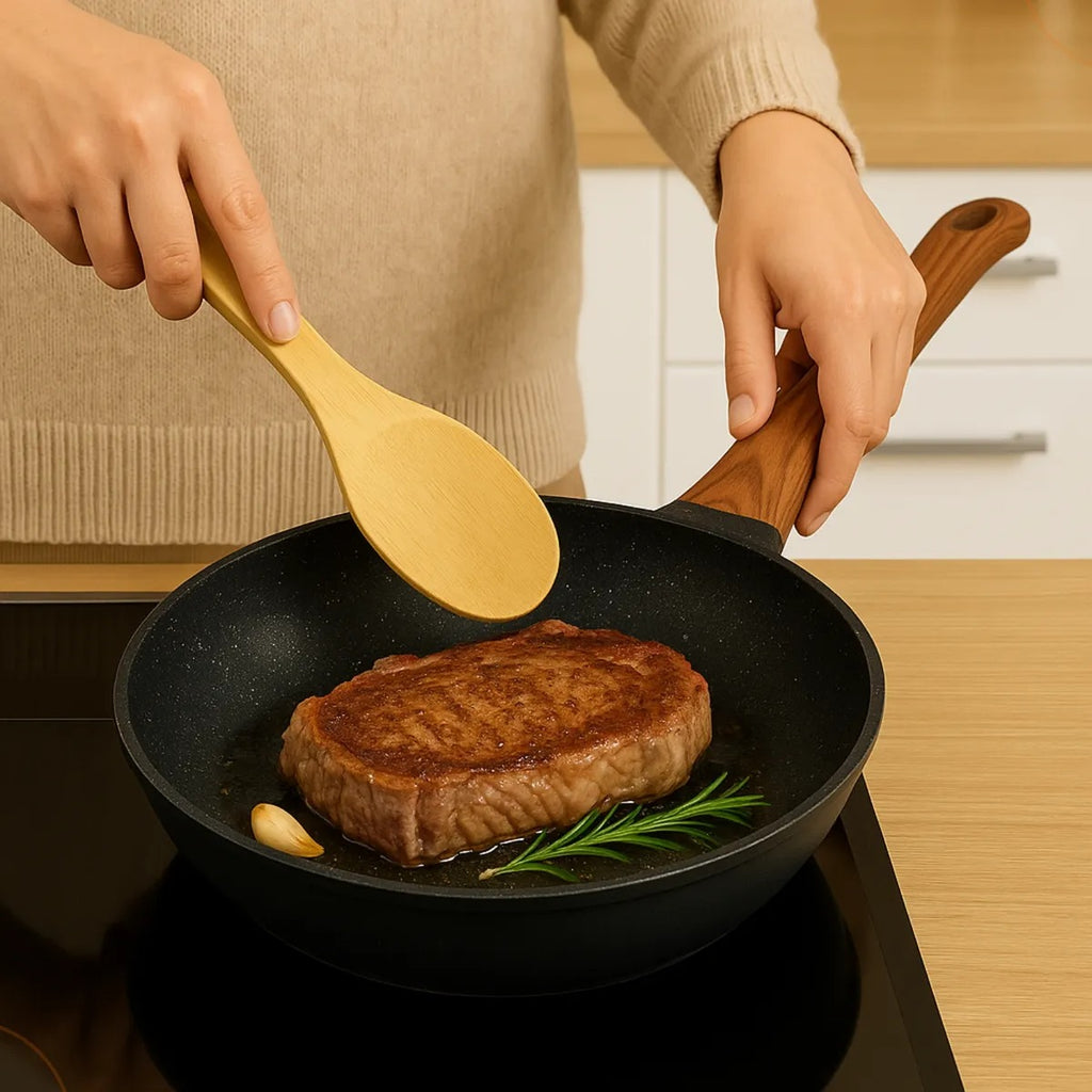 Frigideira Cerâmica Antiaderente 24cm para Fogão a Gás e Cooktop Indução - IPA00027