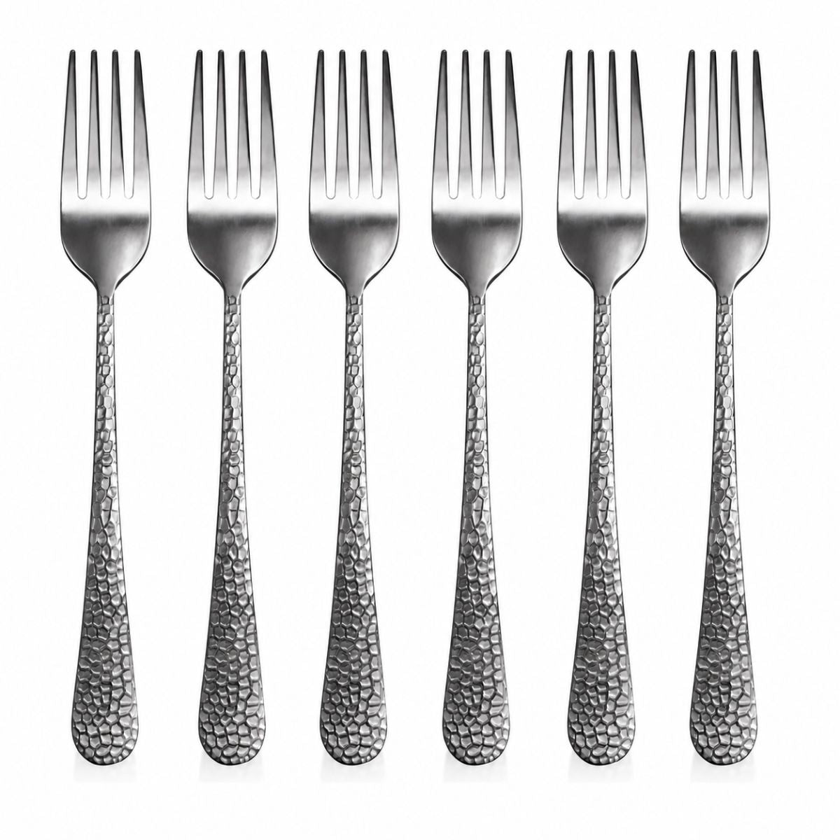 Kit com 6 Garfos de Café com Cabo Texturizado – ITD00002