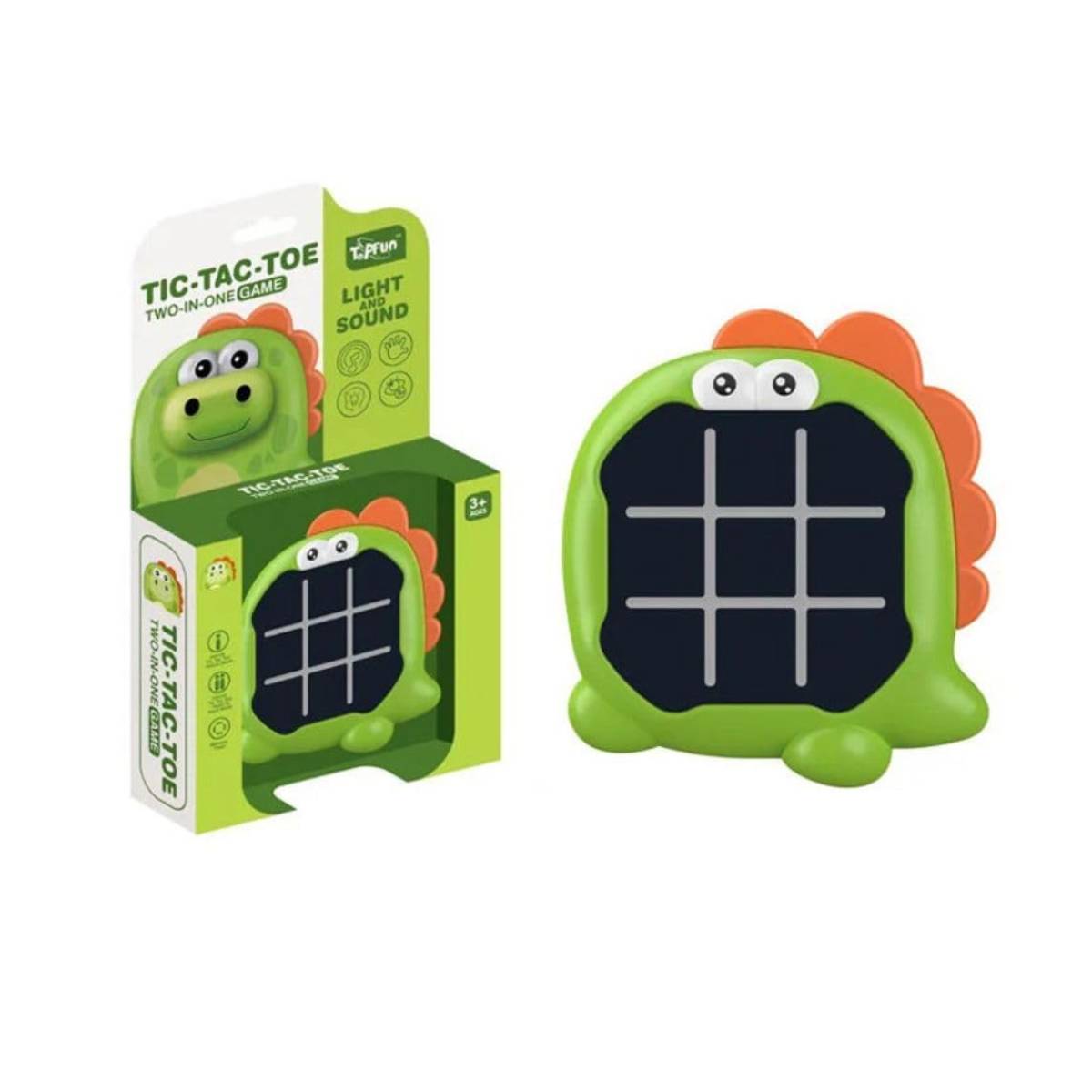 Jogo Da Velha e Memória Eletrônico em Formato de Dinossauro - TW882-7