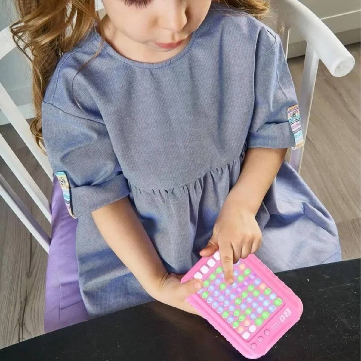 Jogo Eletrônico Combinar 3 Cores Candy Crush Portátil - TW882-5