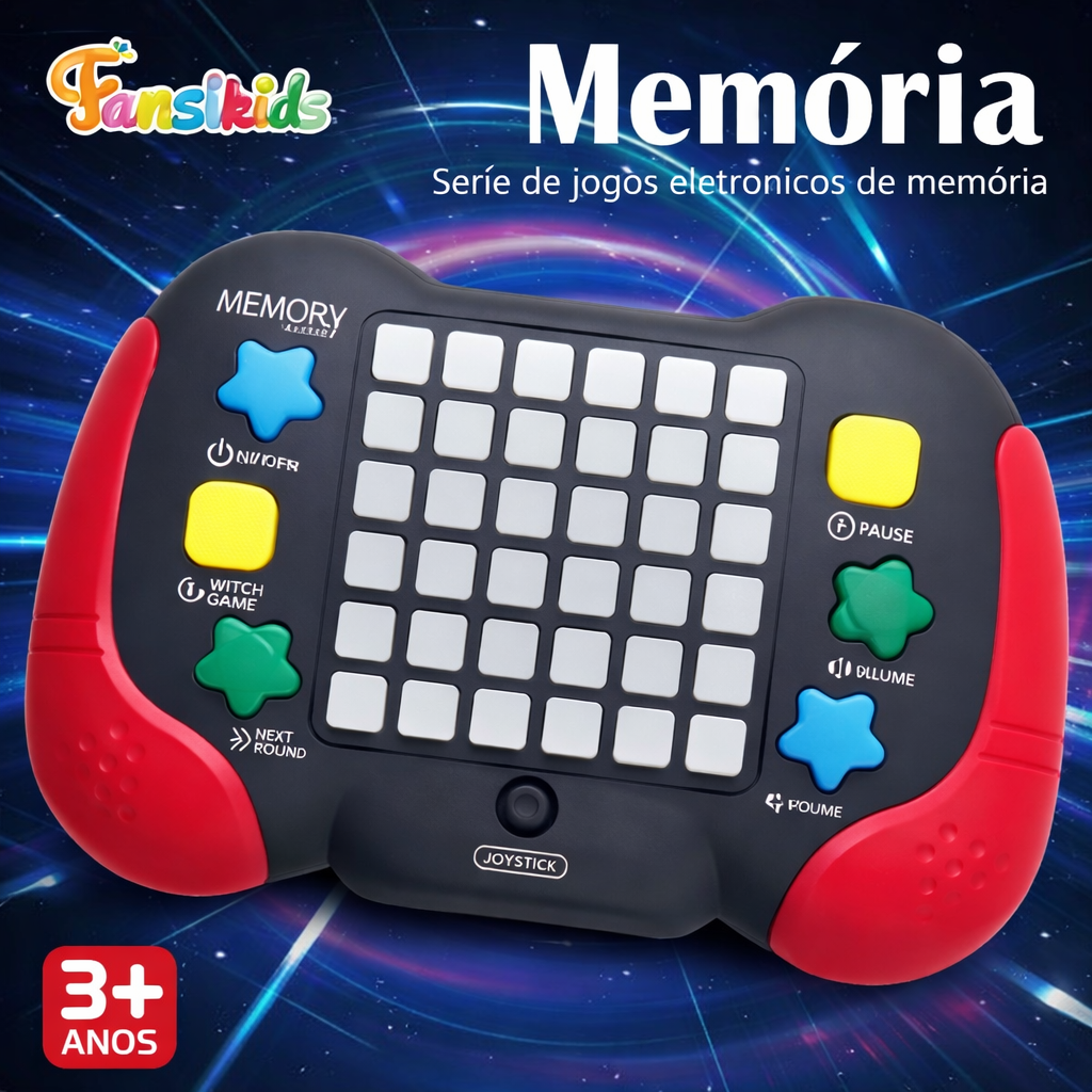 Jogo Eletrônico de Memória 5 em 1 - TW882-14