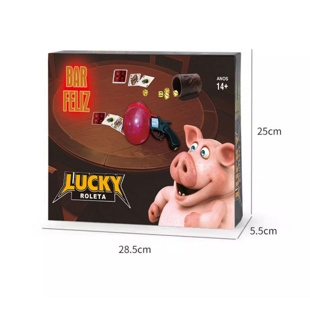 Jogo Lucky Roleta com Pistola de Balão - TW882-17