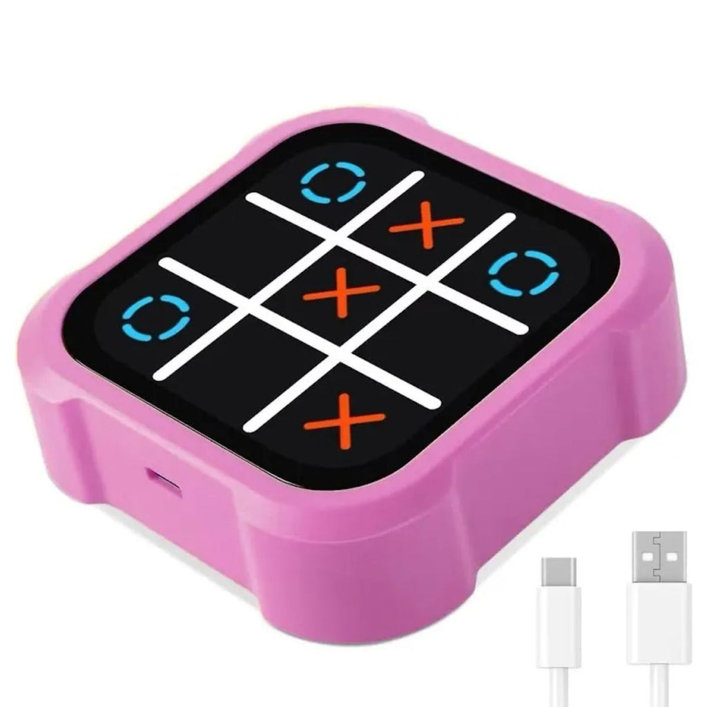 Jogo da Velha Eletrônico Infantil 4 em 1 LED USB-C - TW882-3