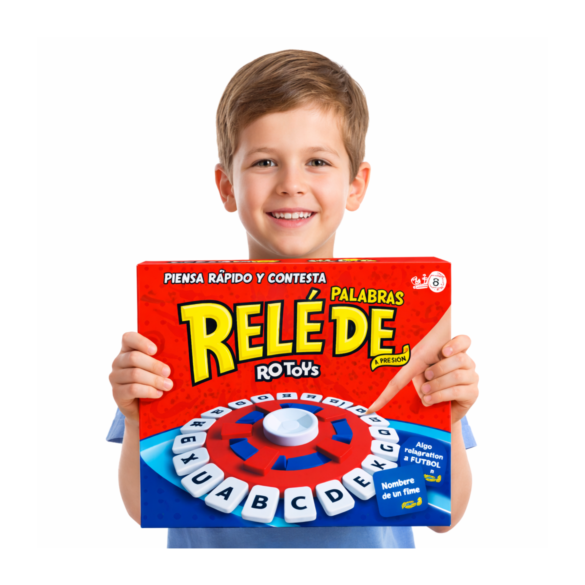 Jogo de Palavras Tabuleiro Nº1 RELÉ STOP Em Português - TW882-1