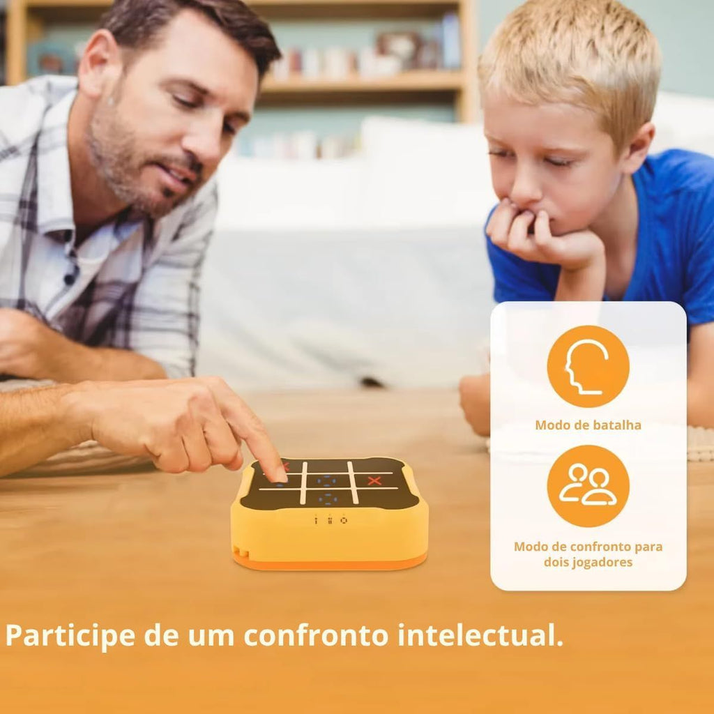 Jogo da Velha Eletrônico Brinquedo Educativo Lógica e Concentração - TW882-3Y