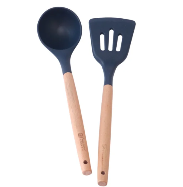 Jogo de Panelas MGC Revestimento Antiaderente Mármore – Azul - CPN-0014-AZUL