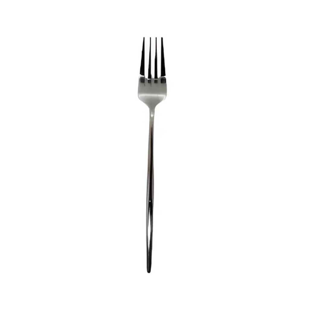 KIT 6 Peças Garfo Slim Prateadas Inox - CTI0007