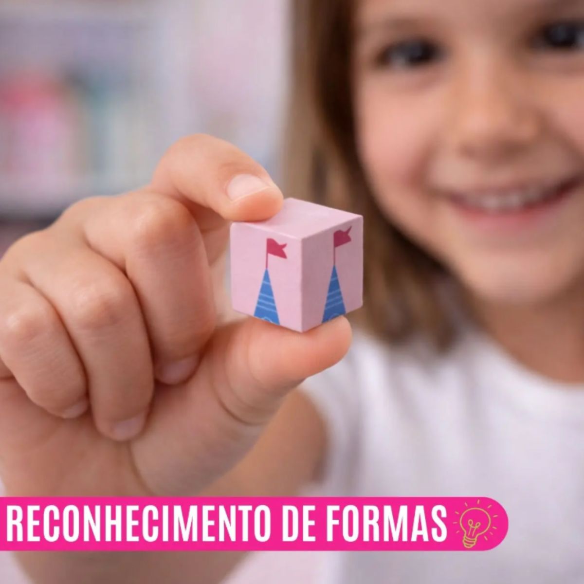 Kit Blocos Magnéticos Castelo Infantil 145 Peças com Caixa - TW883-39