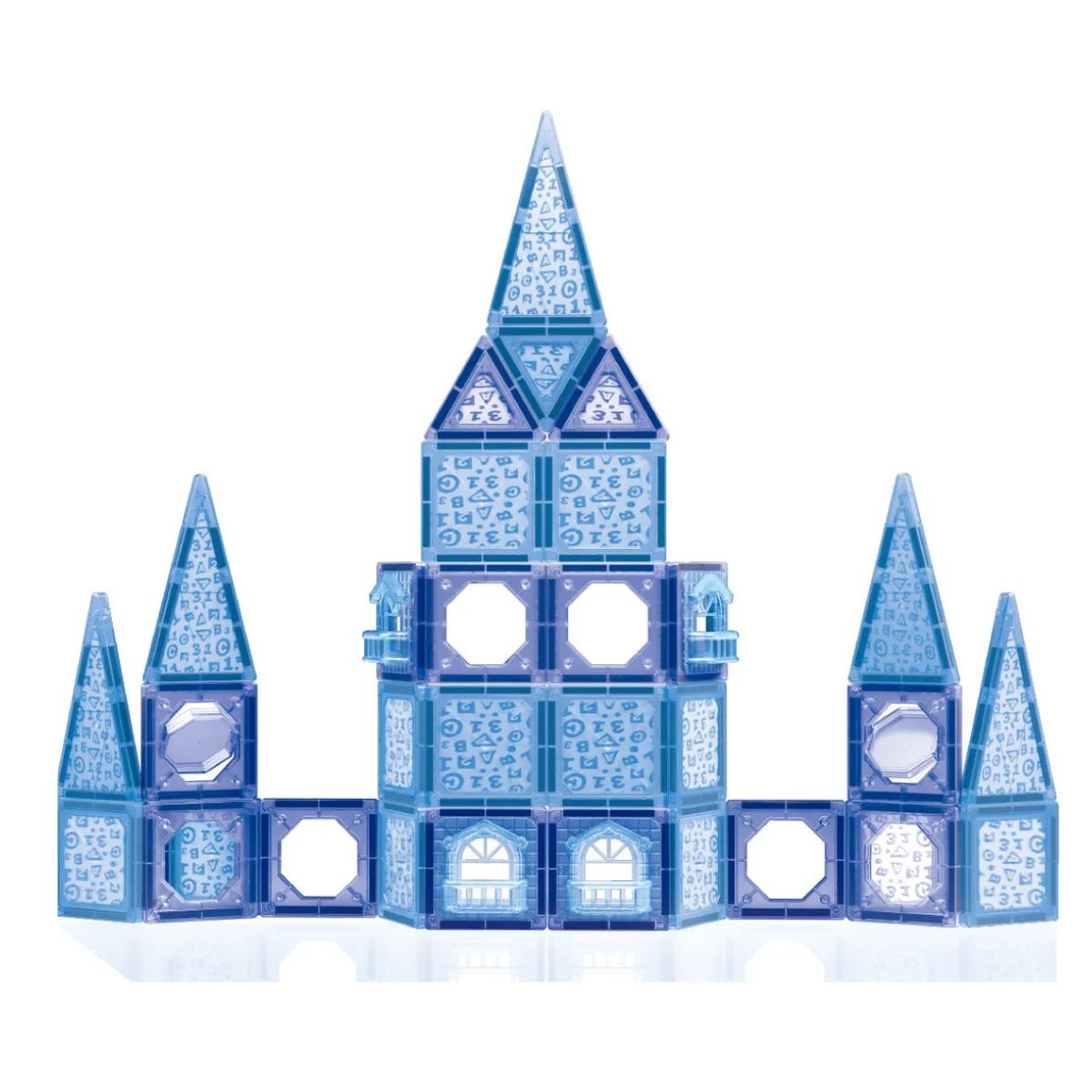 Kit Magnético de Construção com 52 peças - Castelo - UPPER1129-1