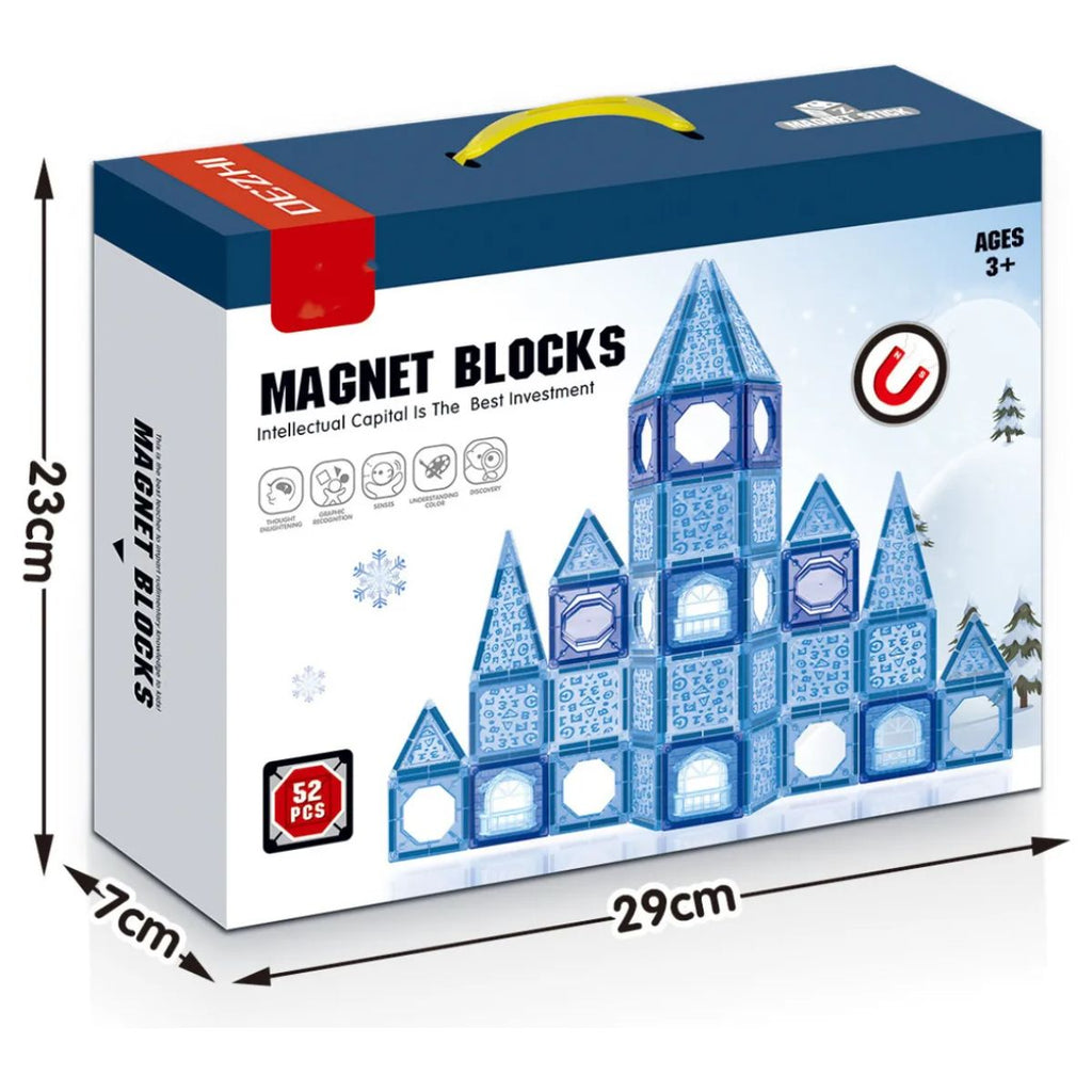 Kit Magnético de Construção com 52 peças - Castelo - UPPER1129-1