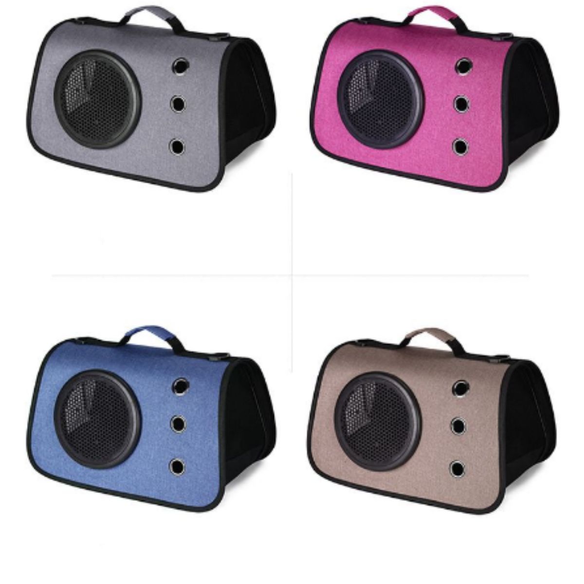 Bolsa de Transporte Pet Premium Pequena com Visor de Acrílico - MMN0001