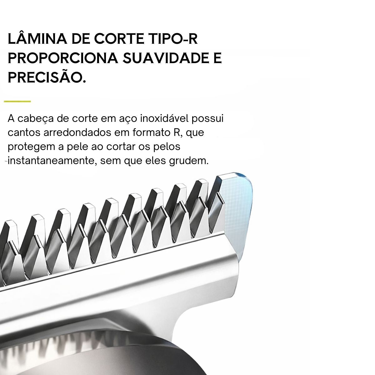 Máquina de Cortar Cabelo KEMEI-681 4 em 1 na Cor Verde - LFJ-KM-681