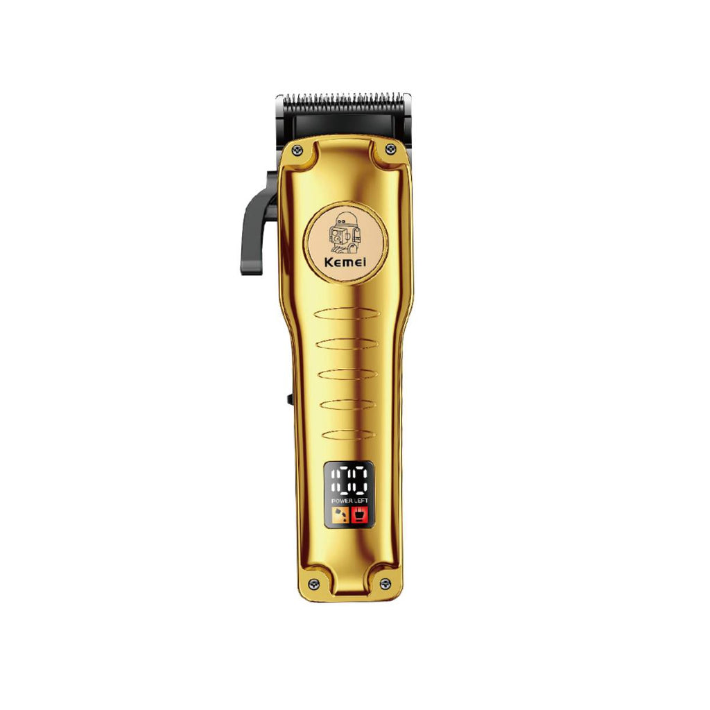 Máquina de Cortar Cabelo Profissional Kemei KM-511 Lâmina Ajustável - LFJ-KM-511
