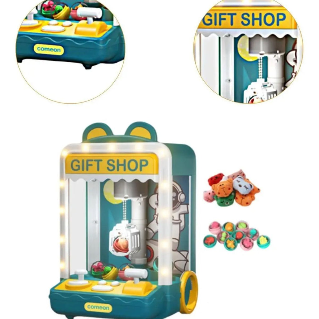 Máquina de Garras Infantil com Urso Médio Som e Luz Interativa - A35041