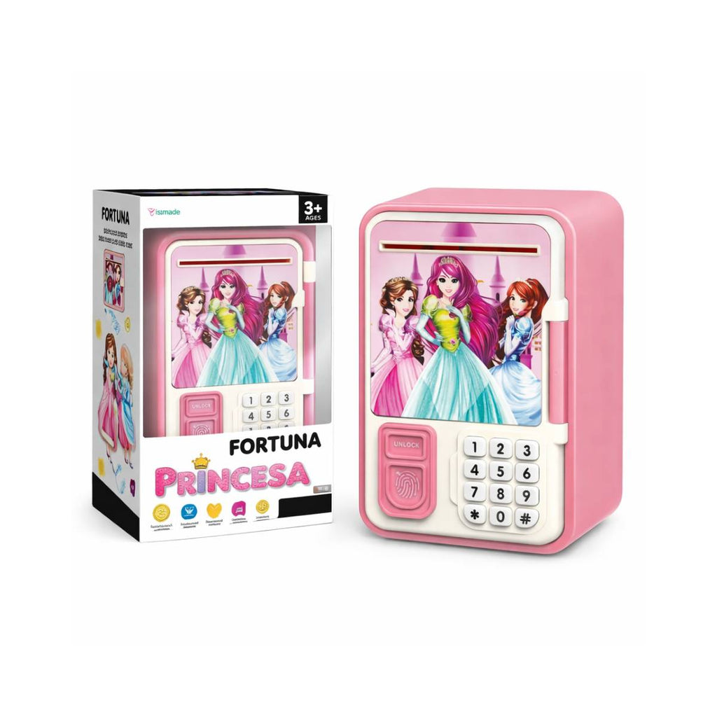 Mini Cofrinho Infantil com Senha e Desbloqueio por Impressão Digital - TW885