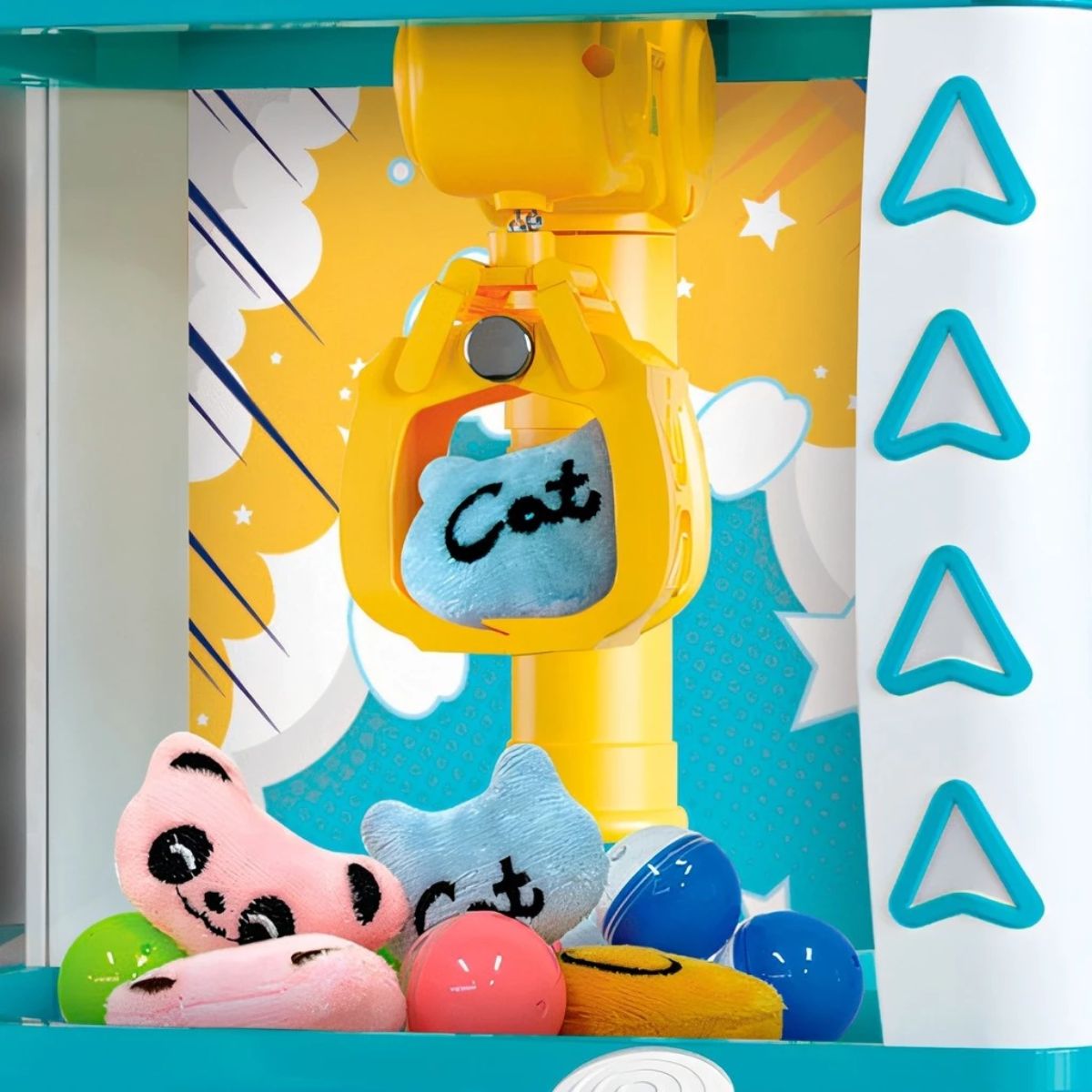 Mini Máquina Garra Divertida Infantil com Som e Luz - A410793
