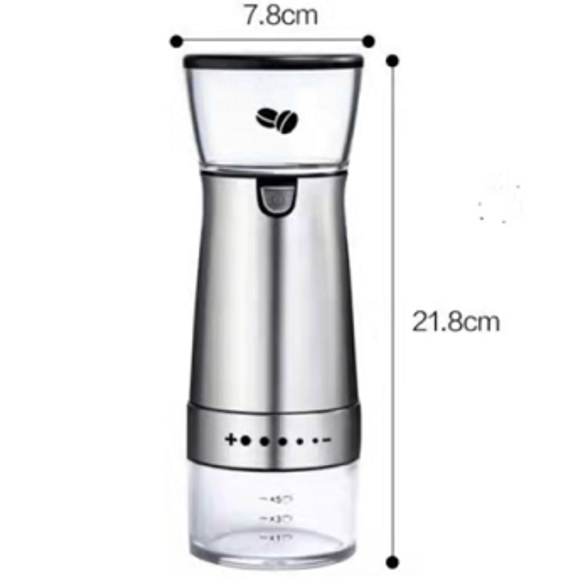 Moedor de café manual em aço inox - IEM00001