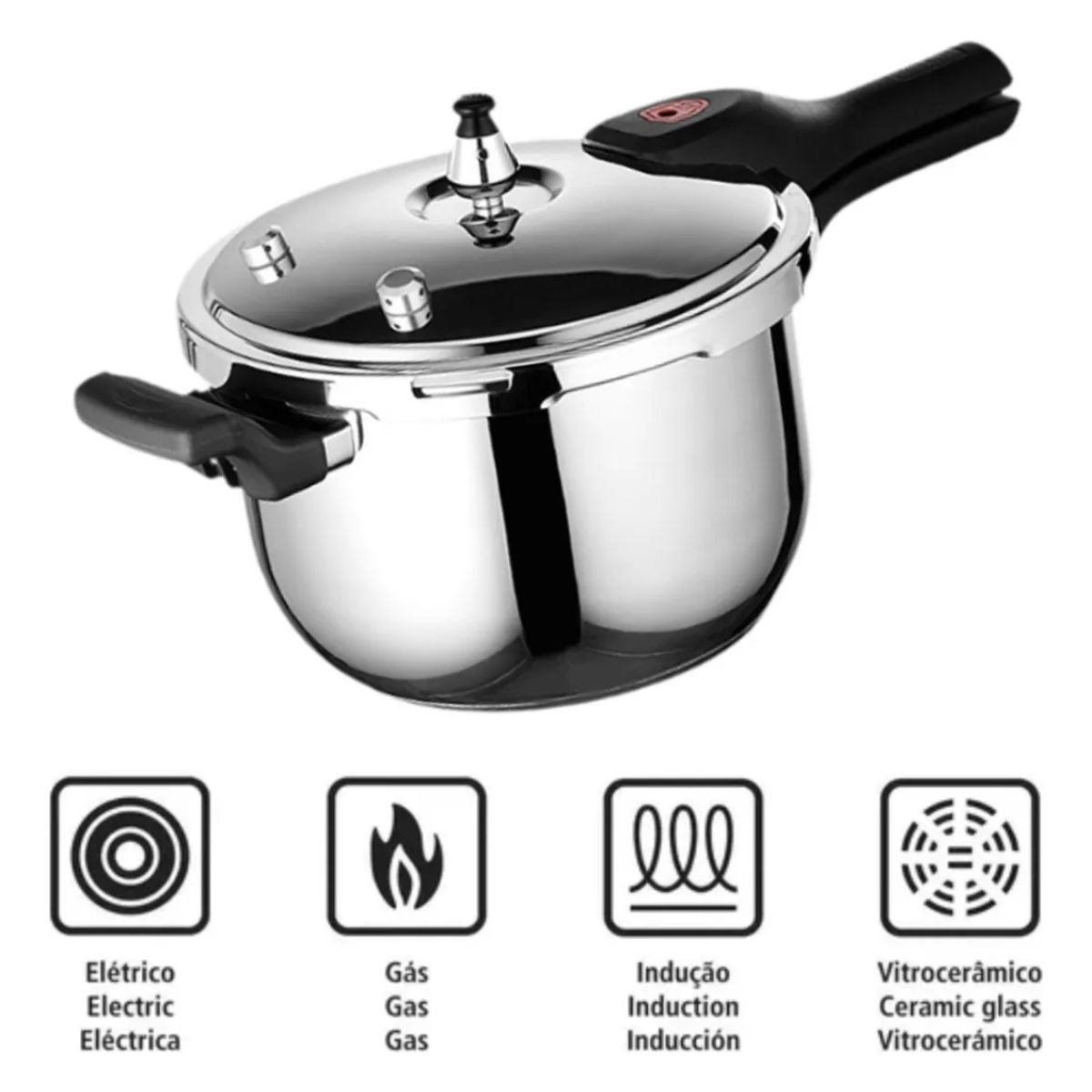 Panela de Pressão 4 Litros 20 cm - SU-Z20