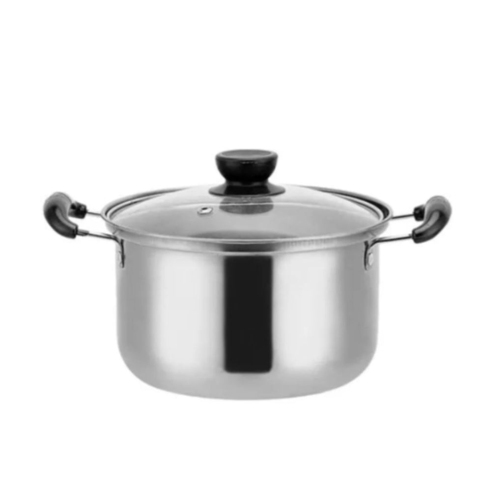 Panela de Aço Inox 18 cm para Sopas e Caldos - XC-70939