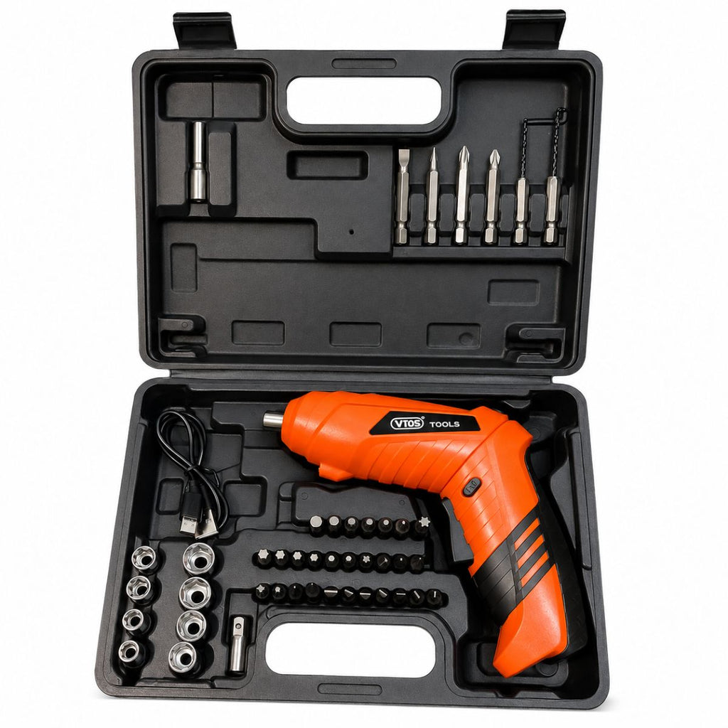 Parafusadeira Sem Fio 46 Peças 3,6V Bivolt com Maleta - YDS-8046