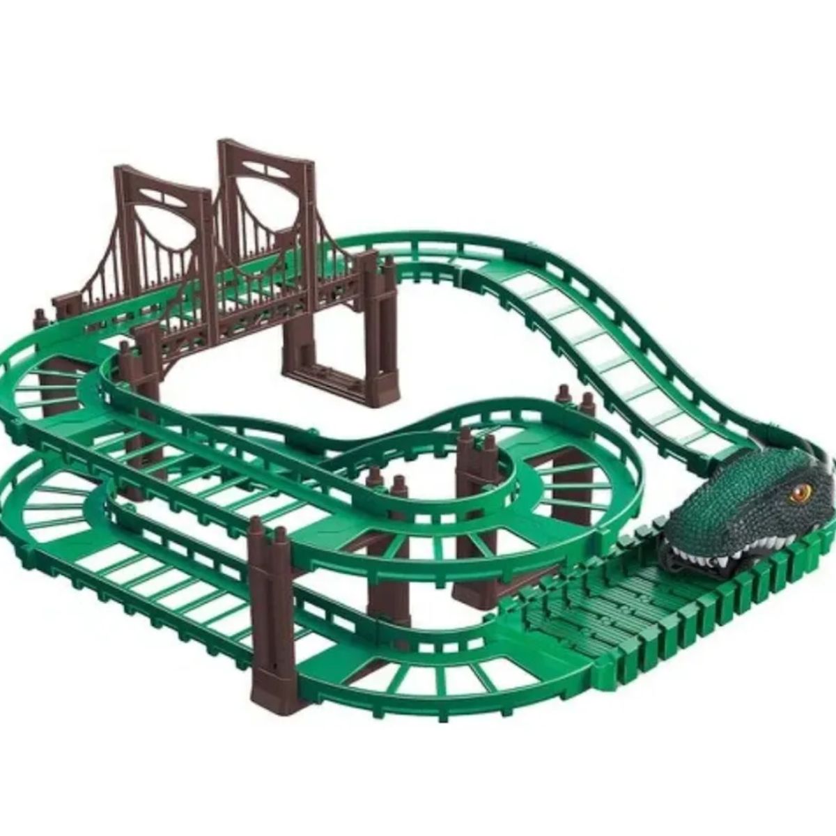 Pista Dinossauro Flexível com Carrinho e Acessórios Divertidos - A203925