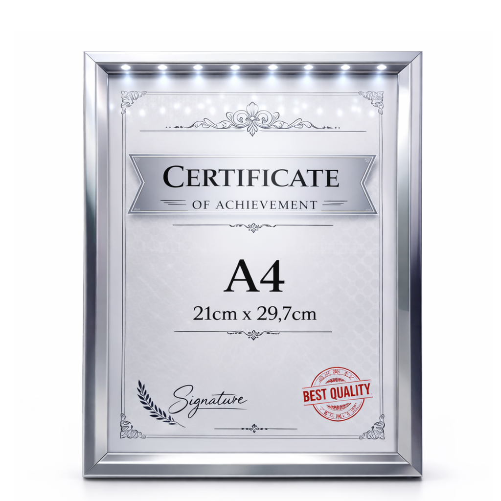 Porta-Retrato A4 Premium para Certificados (21X29.7cm) - FDA0006