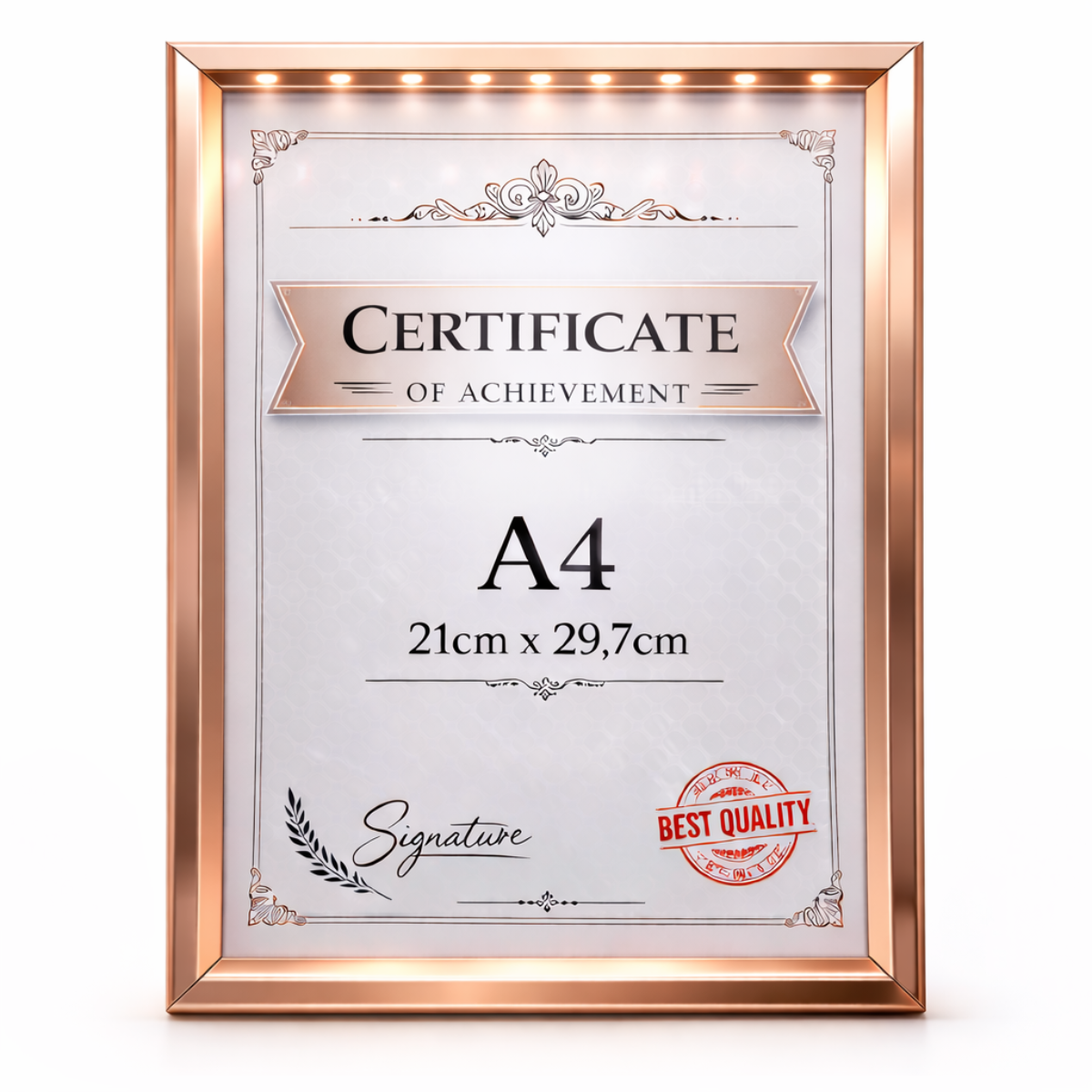 Porta-Retrato A4 Premium para Certificados (21X29.7cm) - FDA0006