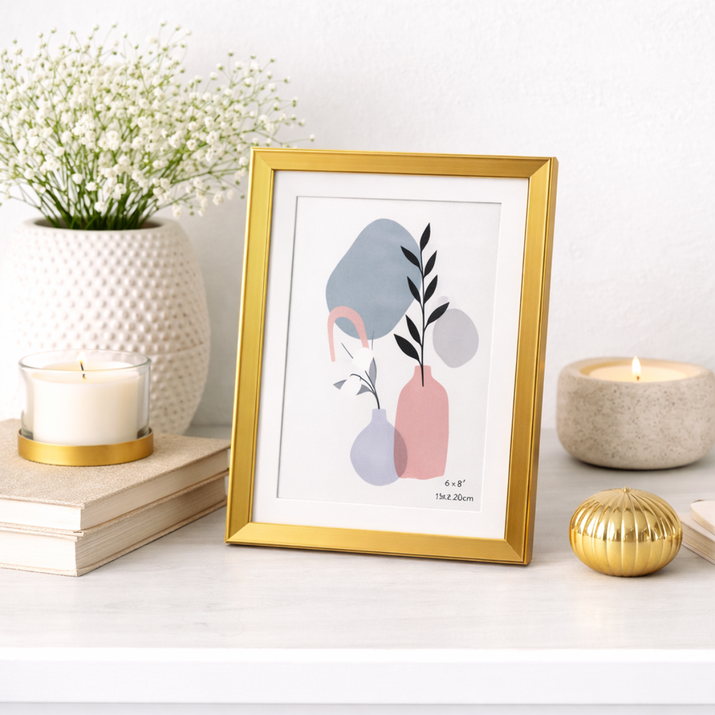 Porta-Retratos 15x20cm Moldura Decorativa - FDA0002