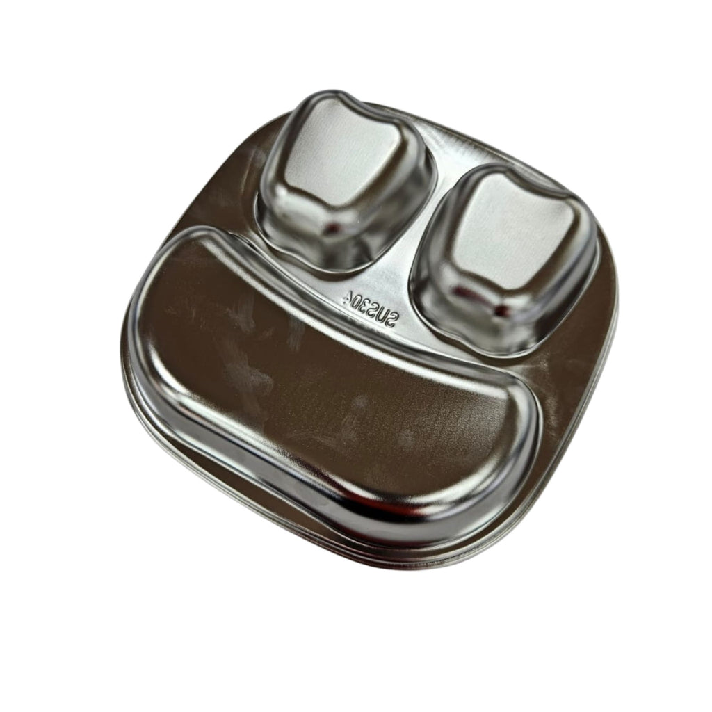 Prato Inox Pequeno de Maçã SUS304 - XDX-55902