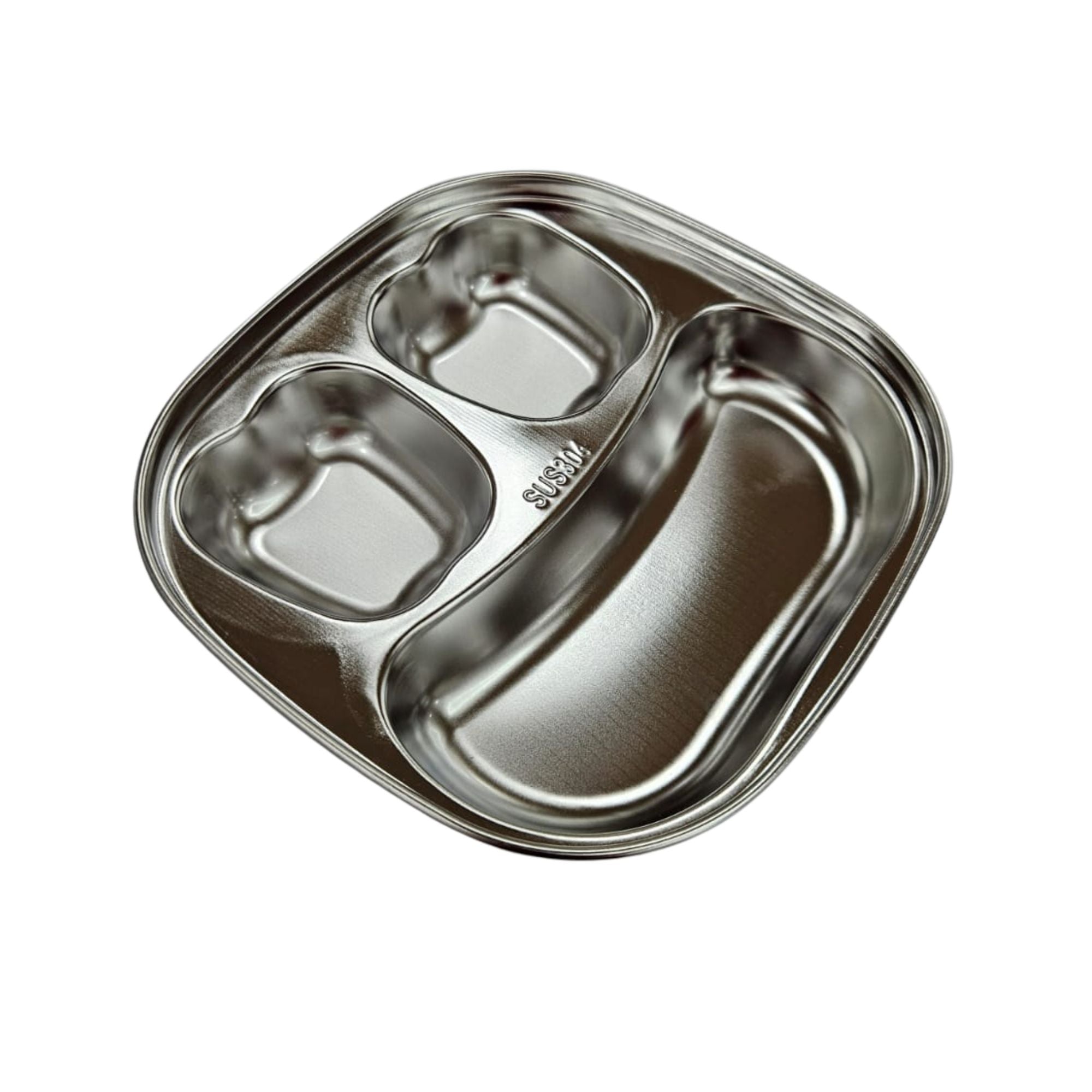Prato Inox Pequeno de Maçã SUS304 - XDX-55902
