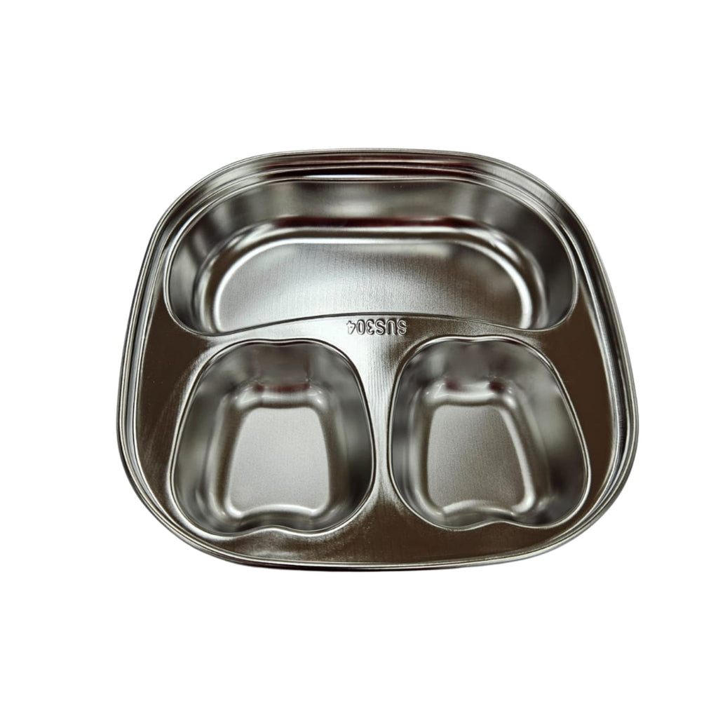 Prato Inox Pequeno de Maçã SUS304 - XDX-55902