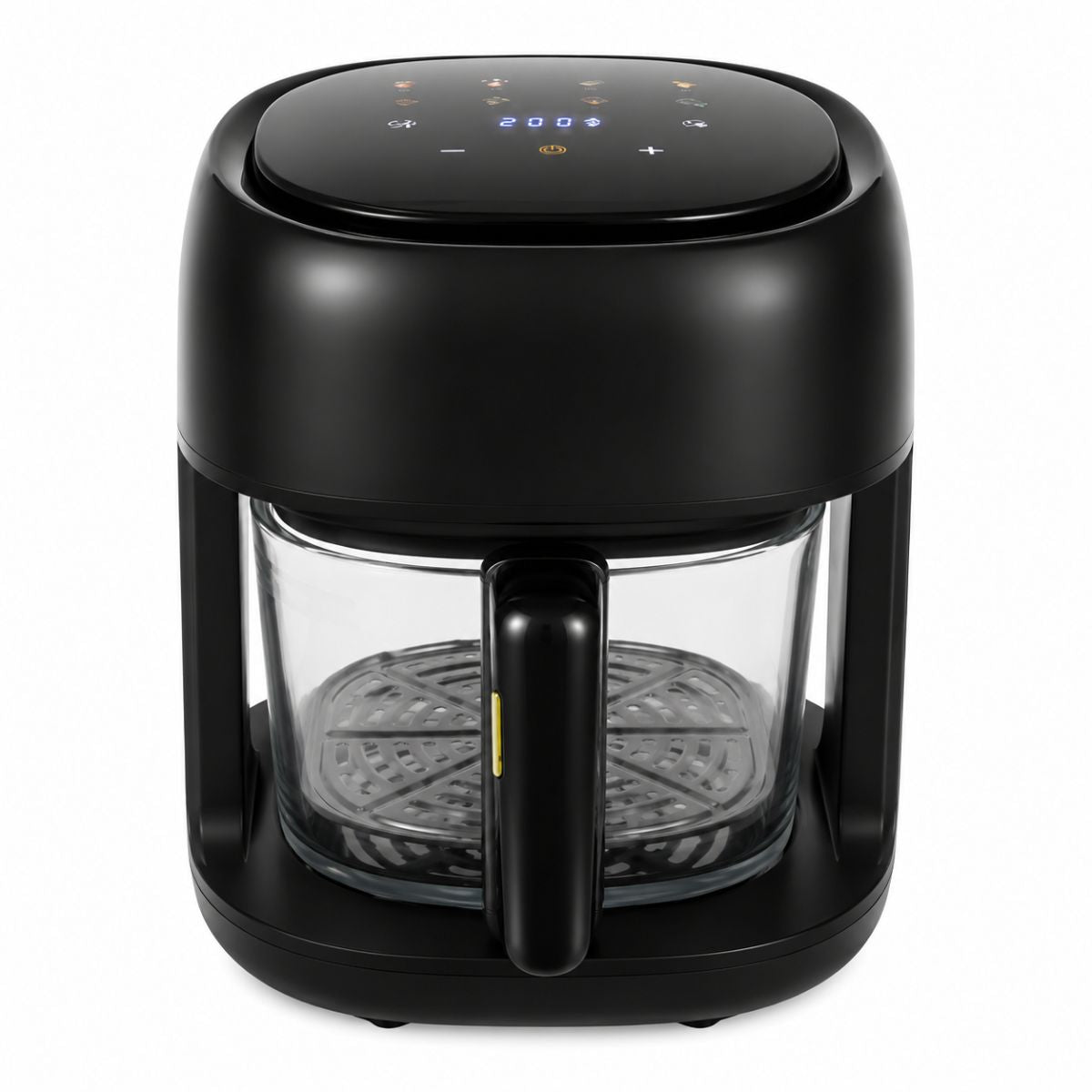 Air Fryer Elétrica Digital com Cesto de Vidro Transparente e Painel Touch - QF-304B