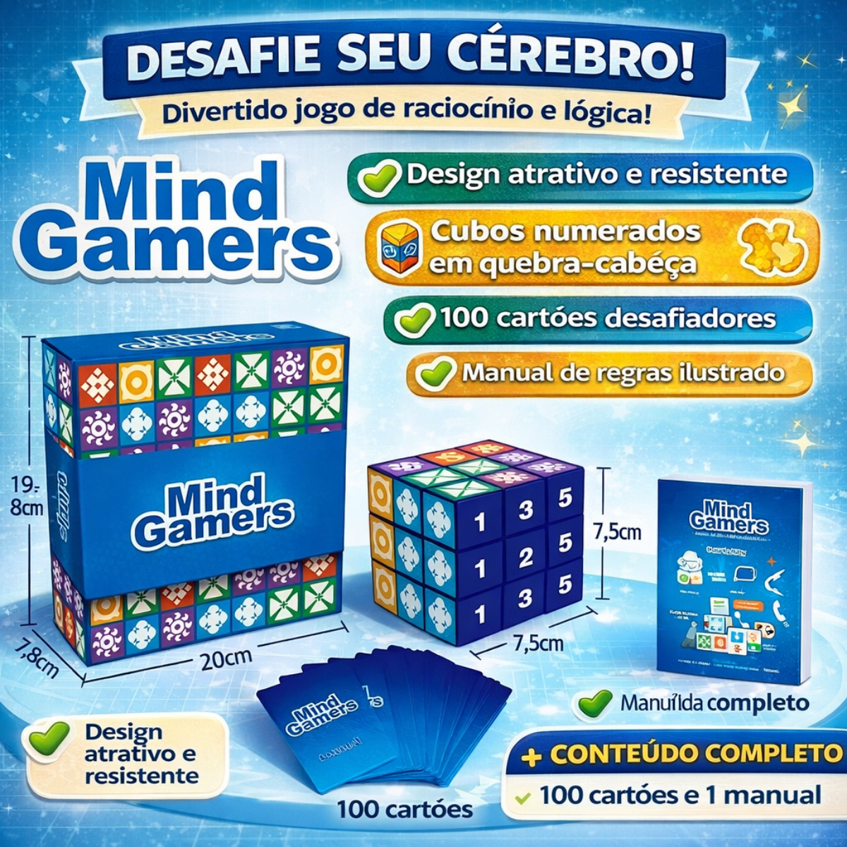 Quebra Cabeça Pensamento Lógico-Matching Master - TW882-8