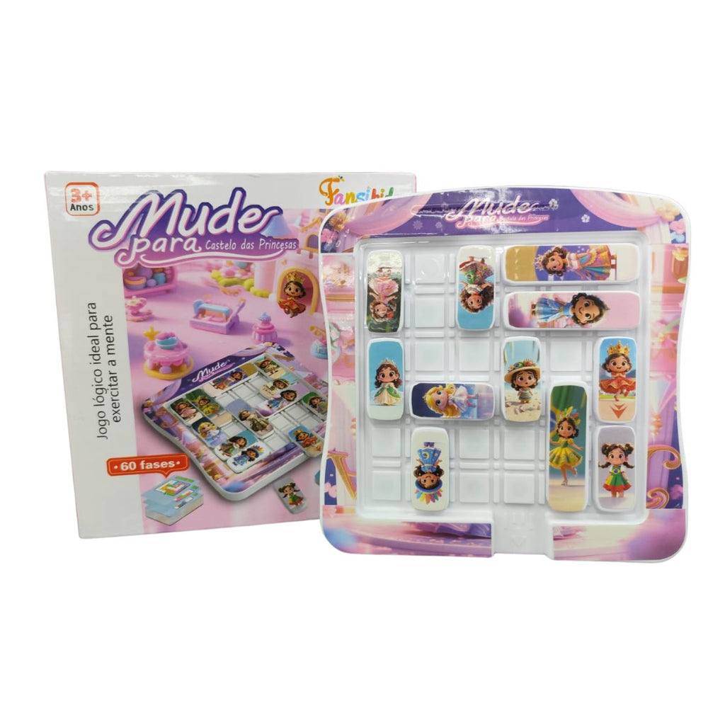 Jogo Lógico Fansikids Princesas 60 Fases Educativo Infantil - TW881E