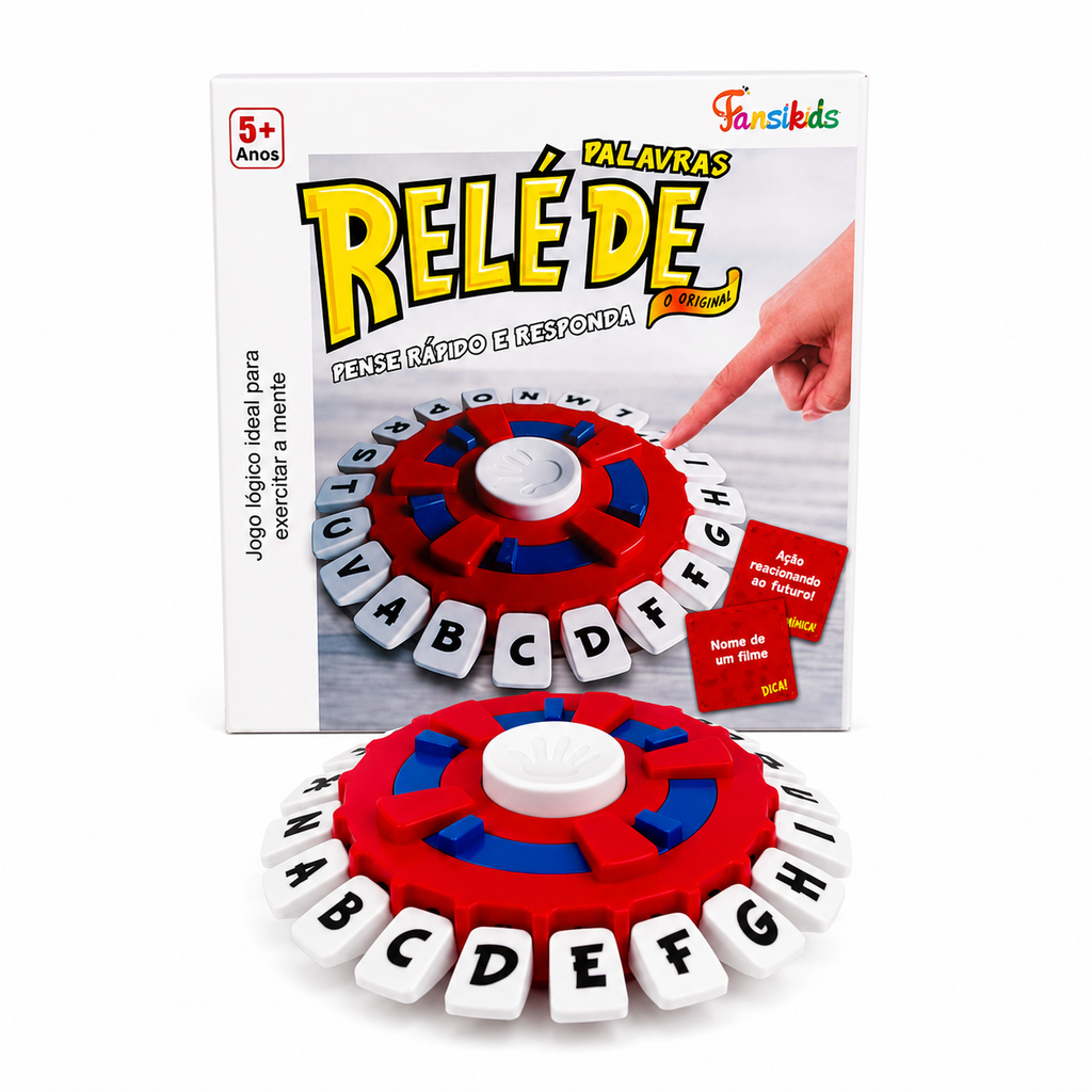 Jogo de Palavras Tabuleiro Nº1 RELÉ STOP Em Português - TW882-1