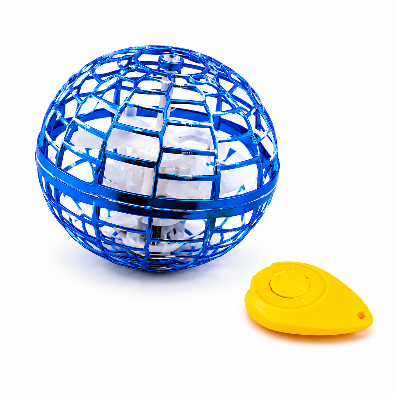 Drone Boomer Ball com LED USB Rotação 360° Recarregável - TW882-16