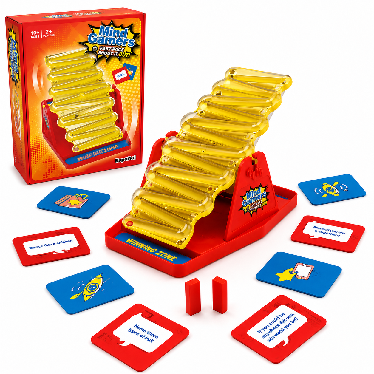 Jogo Tilt and Shout Esporte Festa 2 a 6 Jogadores 100 Cartas - TW882-9