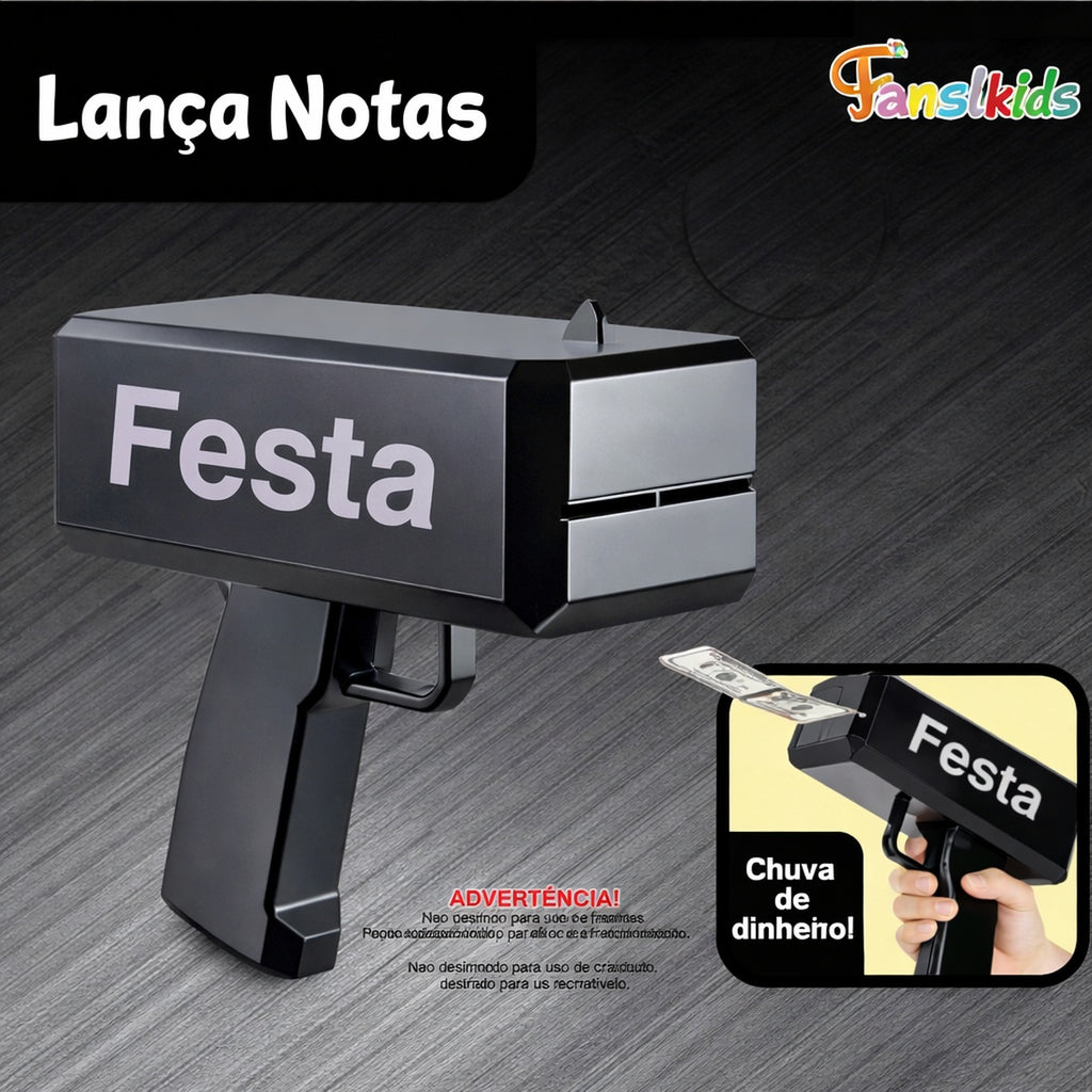 Lança Notas Festa - Preto ou Rosa - TW884
