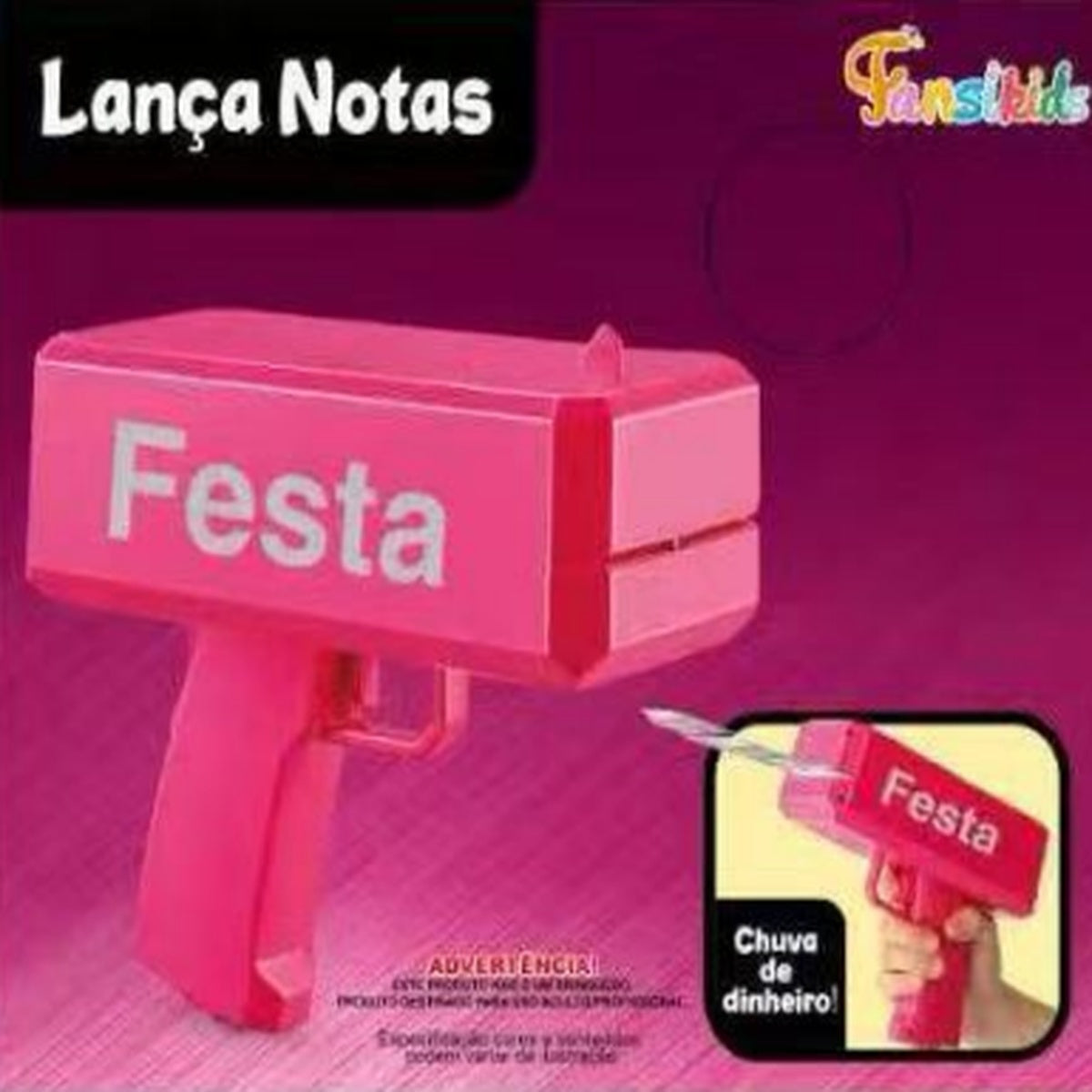Lança Notas Festa - Preto ou Rosa - TW884