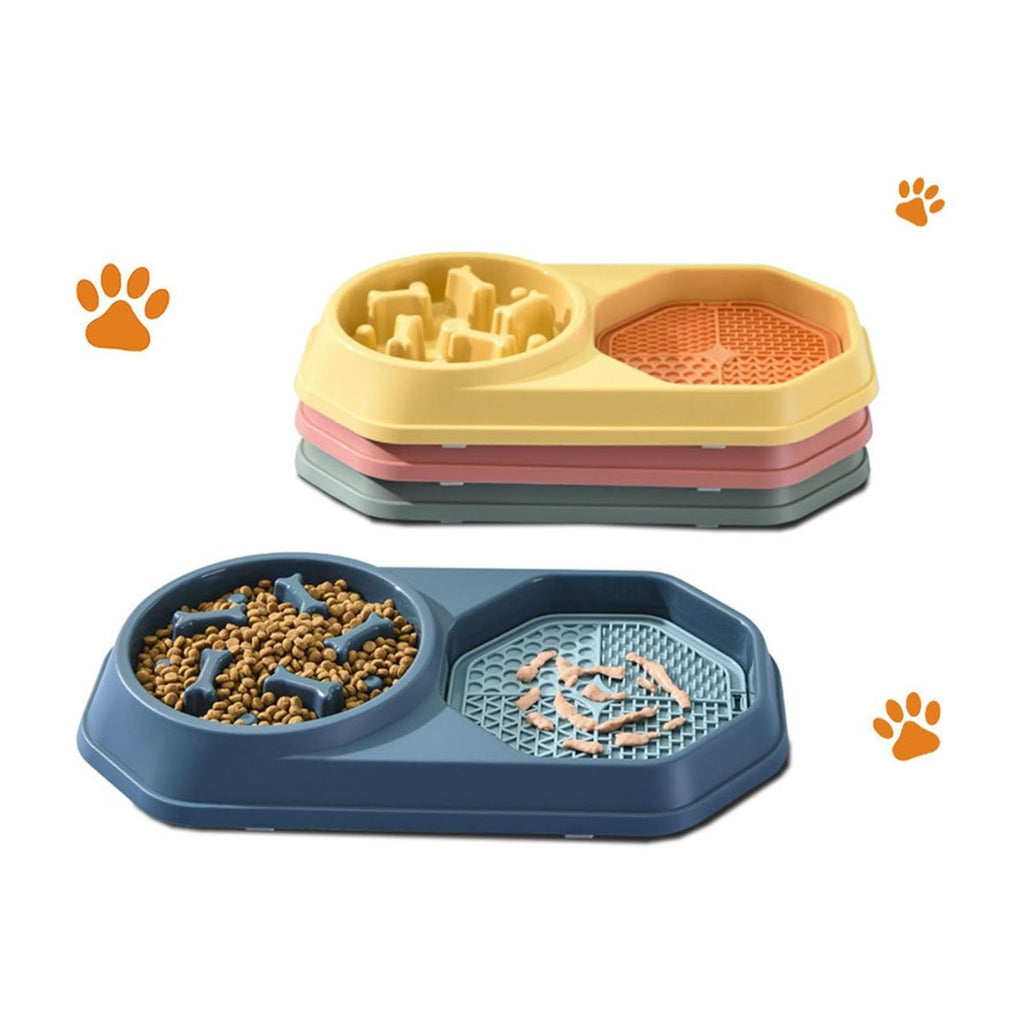 Tigela para Pets que Come Lentamente + Tapete para Lamber - PPC00035