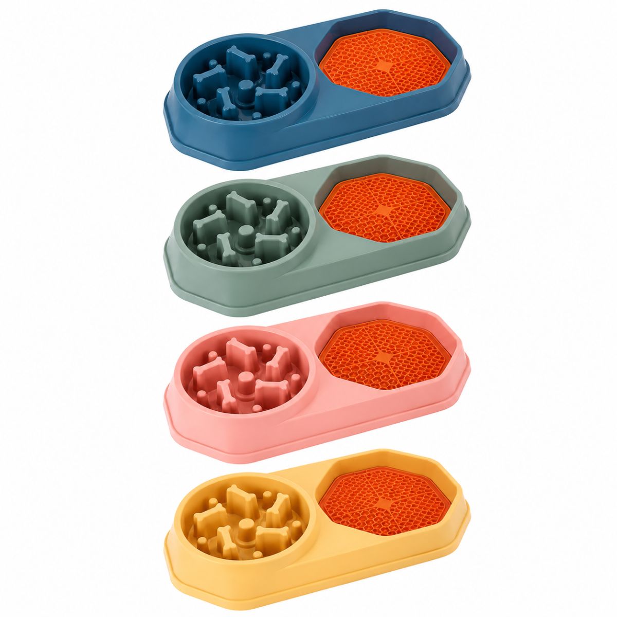 Tigela para Pets que Come Lentamente + Tapete para Lamber - PPC00035